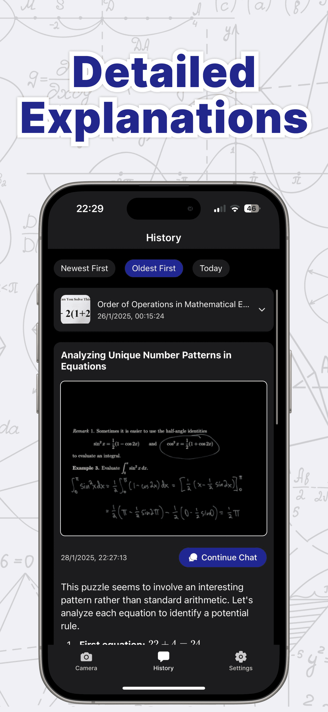 Math Help AI screenshot 2